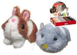 Toy - Bunnies and Mice - White/Brown